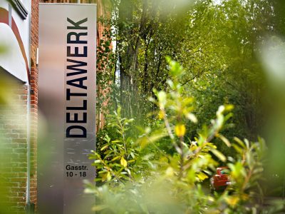 Deltawerk Außenansicht des Deltawerks in Solingen